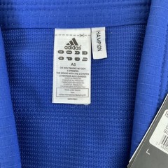 adidas Ji Bjj Champions Color Blue Size A5 100% Cotton