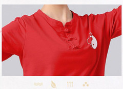 Men Women Chinese Tai Chi Uniforms Kung Fu Wushu Martial Arts Exercise Clothing