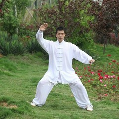 Men’s Cotton Kung Fu Tai Chi Uniform Martial Arts Wushu Taiji Wing Chun Suit