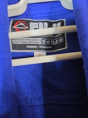 Fuji Kimonos Gi Set Men Sz 5 Blue Jiu Jitsu Uniform Jacket Pants Traditional