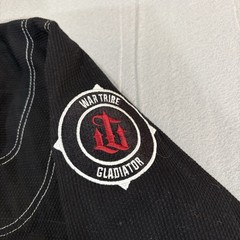 War Tribe Jiu Jitsu Gi Size A2 Men’s Black Red BJJ MMA Limited Edition