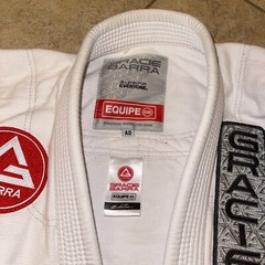 Gracie Barra GB1 Edition Kimono White Set Top & Pants Only Size A0. See Pics