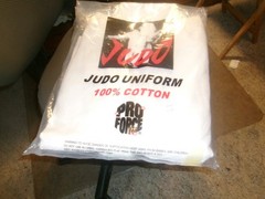 Judo Brand Judo Iniform 100% Cotton White Size 3 Adult M