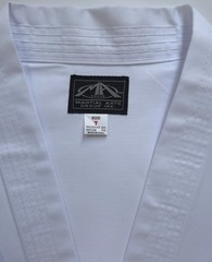 Kids White Taekwondo Uniform Set Top Pants No Belt Size 7