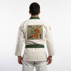 Albino & Preto Batch #110 Year of the Tiger Brazilian BJJ MMA Kimono JiuJitsu GI