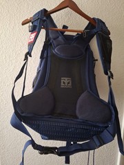 MOOTO 540 Taekwondo Backpack Blue/Dark Blue. Great Condition