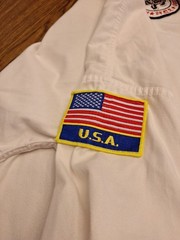 Taekwondo Uniform Top Pullover With Patches Size 4 Adult White