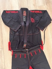 NEW Sanabul BJJ Jiu Jitsu Gi Jacket Pants Adult Size A2