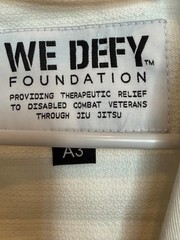 Fuji BJJ Jiujitsu gi size A3 white with belt brand new