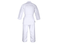 Karate Gi Uniform Adult Kids Martial Arts Suit Lightweight w/ White Belt