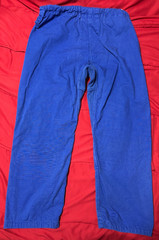 Sanabul Size A0 Model Zero Jiu Jitsu Blue BJJ Gi Uniform Jacket & Pants