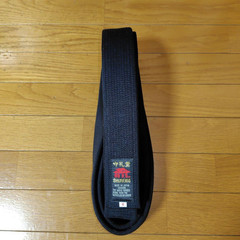 Shureido Karate double Special wove thick core Obi Name embroidered OKINAWA
