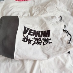 GUC Venum White Challenger BJJ Gi Jiu Jitsu Uniform & Bag (Size A2)
