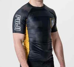 Fuji Flex Lite Mens MMA BJJ Jiu Jitsu Short ShortSleeve SS Rashguard – Rebel
