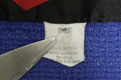 Revgear Jiu-Jitsu Gi Jacket Unisex A2 Blue Cotton Flags Open Front Long Sleeve