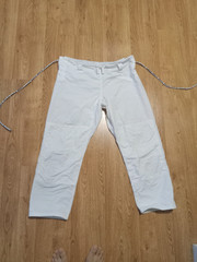 BJJ Gi Men White A2L Jacket A1H Pants | Uchiha Naruto | Great Condition
