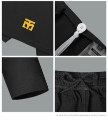 MOOTO MTX Slate Gray Color Uniform WT Demonstration Black Team Dobok Performance