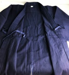 Kendo Uniform Size L-XL kendogi jacket Martial Arts Aizome Brand New F/S