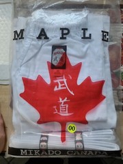 MIKADO Canada Complete Uniform Martial arts Gi, Pants Size 00 White New