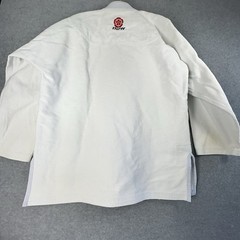 Flow Kimonos Air Brazilian Jiu-Jitsu Martial Arts MMA Jacket Cotton Sz A2H White
