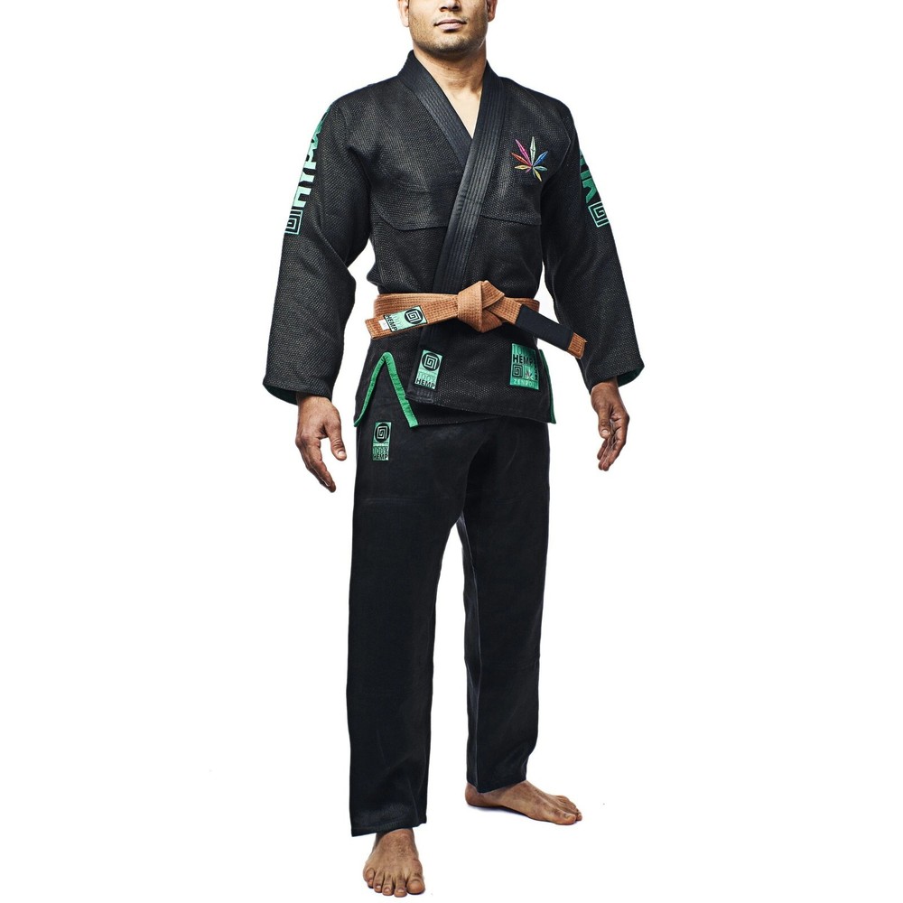 BJJ Gi Hypnotik ZenRoll V2 BLACK (A1L) (belt on request, not incl.) [100% HEMP]