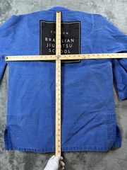 Breakpoint Gi Coat Jacket Adult A2 Blue BJJ Cotton Tucson Brazilian Jiu-Jitsu