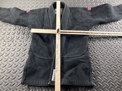 OTM Jiujitsu Gi Top Kids Black Size 000 Youth BJJ Grappling On The Mat MMA Gym