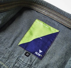 Dark Selvedge Denim Jiu Jitsu Gi Blue BJJ Kimono Martial Arts Karate Uniform