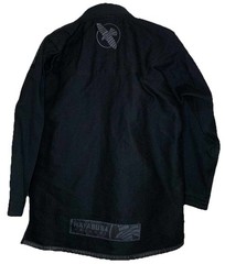 Hayabusa Jiu Jitsu Gi Jacket Kimono Top Adult A1 Black 420GSM Pearl Weave Cotton