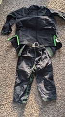 Hawk BJJ Gi Black Green K0