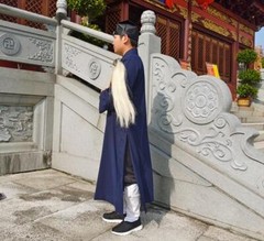 New Men’s Wudang Taoist Robes Wushu kung Fu Tai Chi Morning Exercise Uniforms