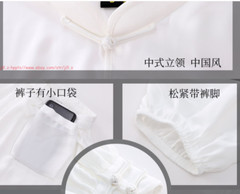 Unisex Cotton Shaolin Tai chi Uniform Kung fu Wing Chun Wushu Suit Martial arts
