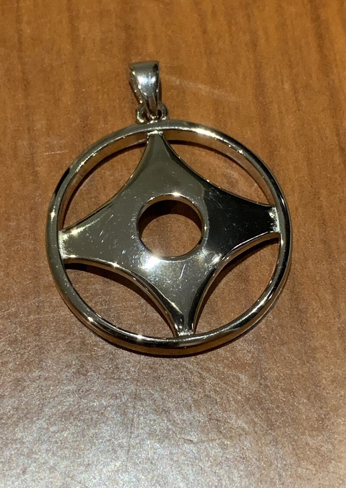 Kyokushin Kanku Sterling Silver Pendant