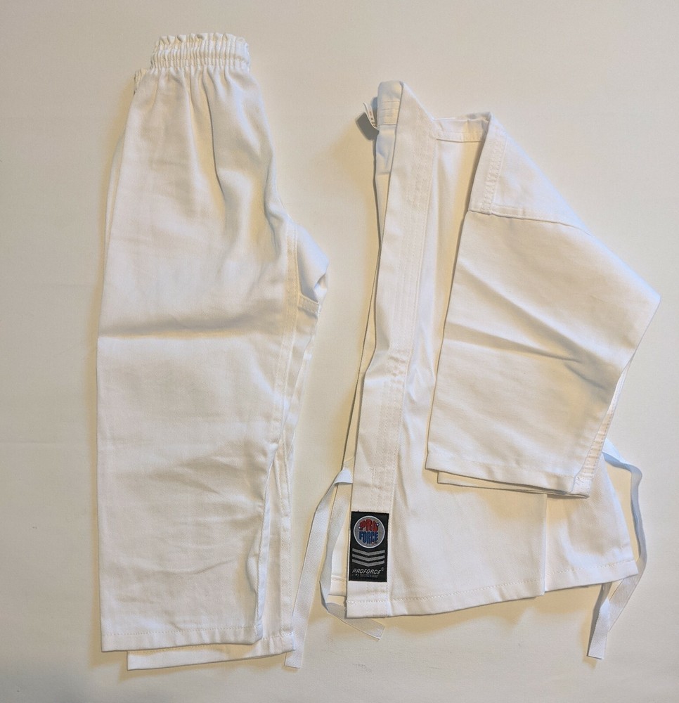 Proforce White Gi Martial Arts Uniform Size 000