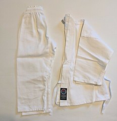 Proforce White Gi Martial Arts Uniform Size 000