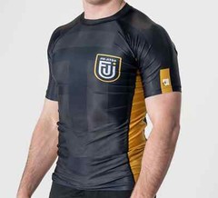Fuji Flex Lite Mens MMA BJJ Jiu Jitsu Short ShortSleeve SS Rashguard – Rebel