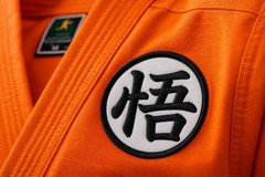 Goku Karate Suit Orange Anime Gi Embroidered Costume Kids Adults Uniform