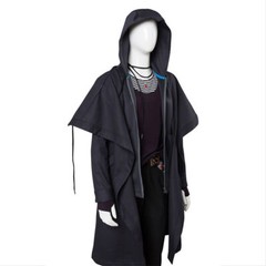 Teen Titans Rachel Roth Raven Cosplay Costume Outfit Hooded Jacket Cloak’