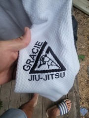 Gracie Barra GI White  – Size 12 – GOOD CONDITION!