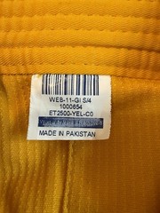Elite Core Yellow Brazilian Jiu Jitsu MMA Karate Judo Taekwondo Kids BJJ Gi C0