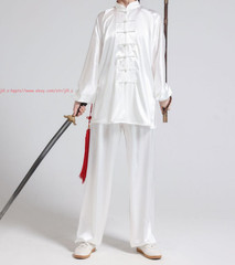 Women Mens Martial Arts Suit Chinese Traditional Tang Suit Tai Chi Kung Fu Sets