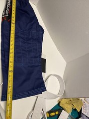 Vector Sports Gear Up Attila Series Blue Childs Jiu Jitsu Suit Size See Des.