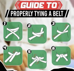 Power Gear White Belt Martial Arts Uniform Karate Taekwondo Judo 220 cm X 4 cm