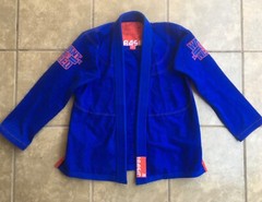 Want Vs Need BASIC Jiu Jitsu Gi Kimono Adults Size A0 S Small Blue