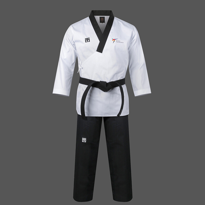 MOOTO WTF POOMSAE DAN UNIFORM FOR MALE/TAEKWONDO POOMSAE UNIFORM/Martial arts