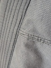 Sanabul Essential BJJ Gi Kimono Top for Men Brazilian Jiu Jitsu Gi Size A1 Grey