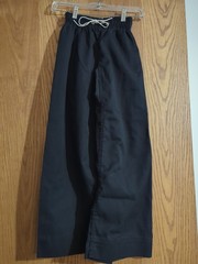 Century Karate Uniform Student Gi Jacket Kids 3 Red Open Front Black Pants Belt
