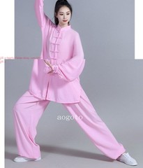 Cotton Linen Kung Fu Tai Chi Uniform Unisex Martial Arts Wing Chun Suit Clothing