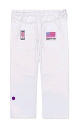 Shoyoroll- WHITE Jiu Jitsu Uniform Batch #151: 24 Americana Kimono BJJ 450 GSM