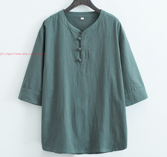 Tai Chi Clothes Set Kung Fu Uniform Tang Suit Men martial arts Cotton Linen Suit